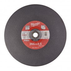 Диск отрезной по металлу MILWAUKEE, SC 41/355х2,5мм, Ø355мм