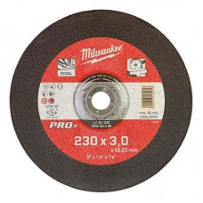 Диск отрезной по металлу MILWAUKEE, SC 42/230х3 PRO+, Ø230мм
