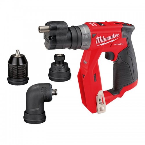 Дрель-шуруповерт аккумуляторная бесщеточная MILWAUKEE M12 FDDXKIT-202X,34Нм (4насадки+ЗУ+2Х2Ач+кейс)
