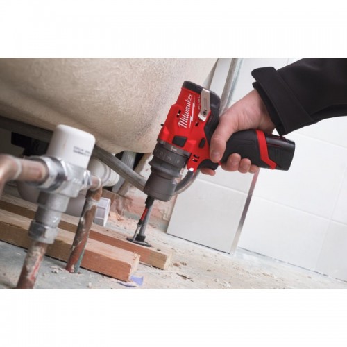 Дрель-шуруповёрт аккумуляторная бесщёточная ударная MILWAUKEE M12 FPDXKIT-202X(37Нм)(2нас+2Х2Ач+кейс