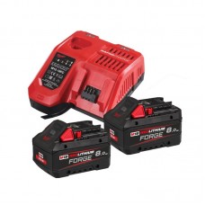 Энергокомплект MILWAUKEE M18 FORGENRG-802 (ЗУ M12-18FC+2акк.Х8Ач HВ8)
