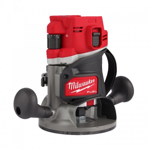 Фрезер аккумуляторный кромочный бесщеточный MILWAUKEE M18 FR12KIT-0P (каркас+подошвы)