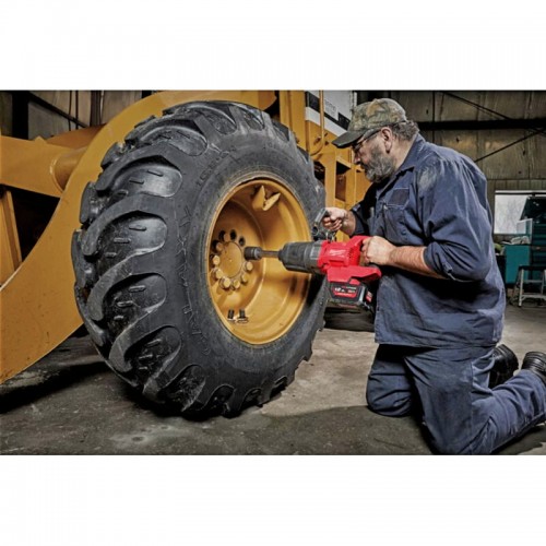Гайковерт аккумуляторный бесщеточный MILWAUKEE 1'' (2711Нм) M18 ONEFHIWF1D-0C, с кольцом (каркас)
