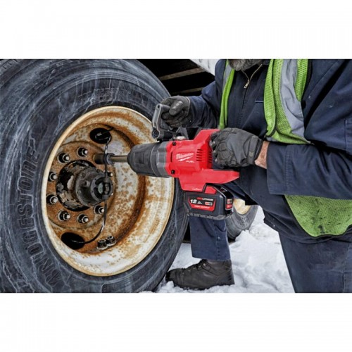 Гайковерт аккумуляторный бесщеточный MILWAUKEE 1'' (2711Нм) M18 ONEFHIWF1D-0C, с кольцом (каркас)