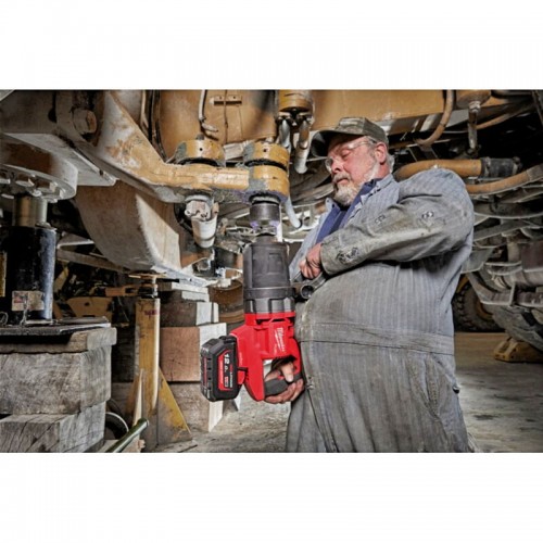 Гайковерт аккумуляторный бесщеточный MILWAUKEE 1'' (2711Нм) M18 ONEFHIWF1D-0C, с кольцом (каркас)