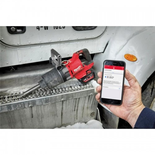Гайковерт аккумуляторный бесщеточный MILWAUKEE 1'' (2711Нм) M18 ONEFHIWF1D-0C, с кольцом (каркас)