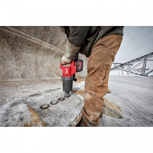 Гайковерт аккумуляторный бесщеточный MILWAUKEE 1'' (2711Нм) M18 ONEFHIWF1DS-0C, с кольцом (каркас)