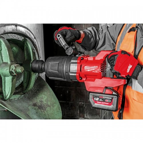 Гайковерт аккумуляторный бесщеточный MILWAUKEE 1'' (2711Нм) M18 ONEFHIWF1DS-0C, с кольцом (каркас)