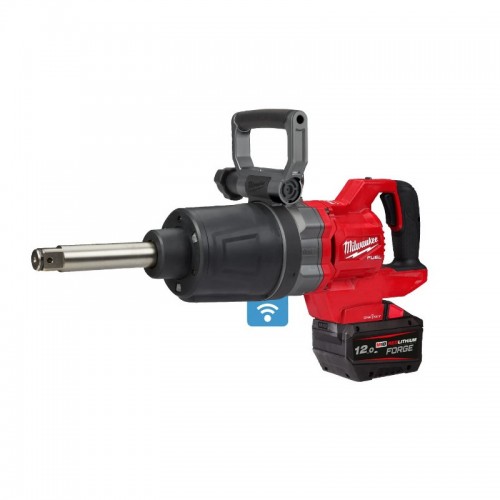 Гайковерт аккумуляторный бесщеточный MILWAUKEE 1'' (2711Нм) M18 ONEFHIWF1D-121C, (ЗУ+1ак.) FORGE™