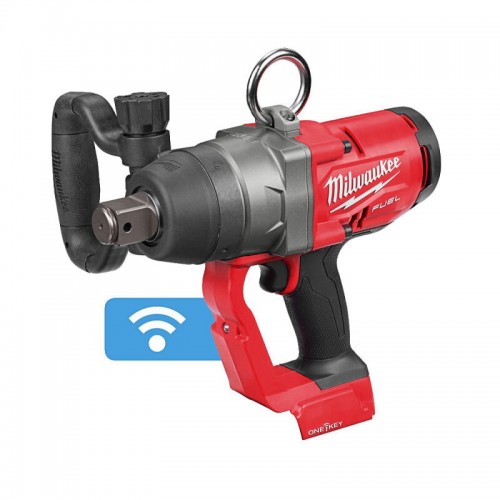 Гайковерт аккумуляторный бесщеточный MILWAUKEE 1'' (2400Нм) M18 ONEFHIWF1-0X, с кольцом (каркас)
