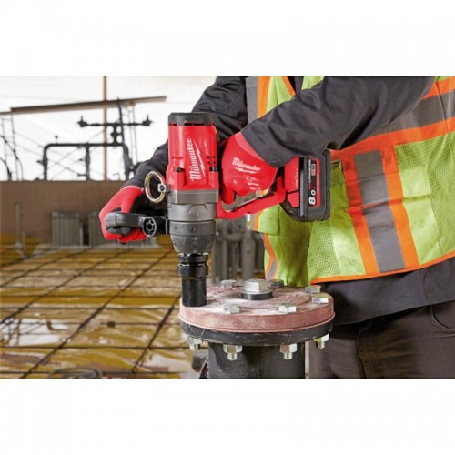 Гайковерт аккумуляторный бесщеточный MILWAUKEE 1'' (2400Нм) M18 ONEFHIWF1-0X, с кольцом (каркас)