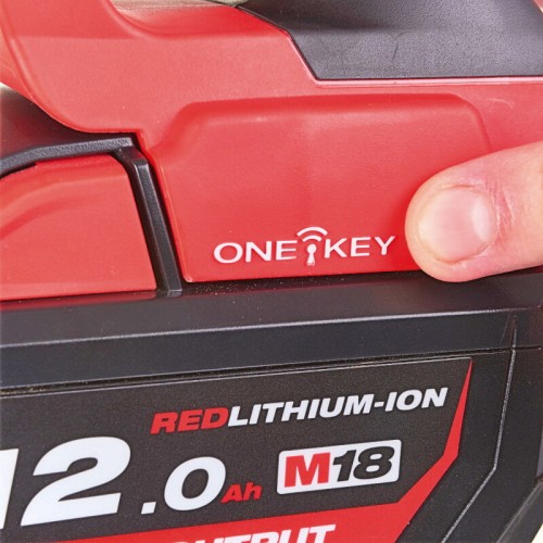 Гайковерт аккумуляторный бесщеточный MILWAUKEE 1'' (2400Нм) M18 ONEFHIWF1-0X, с кольцом (каркас)