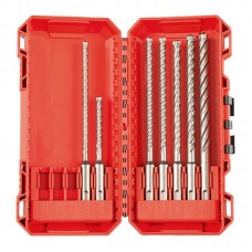 Набор буров SDS-PLUS MX4 PACKOUT MILWAUKEE (5,5/5/5,5/6/8/10мм) (7шт), (замена на 4932500061)