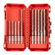 Набор буров SDS-PLUS M2 PACKOUT MILWAUKEE, (5/5/6/6/6/6/8/8/10мм) (10шт)