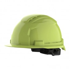 Каска защитная BOLT100 Hi-Vis  вентилируемая для промышленного альпинизма MILWAUKEE