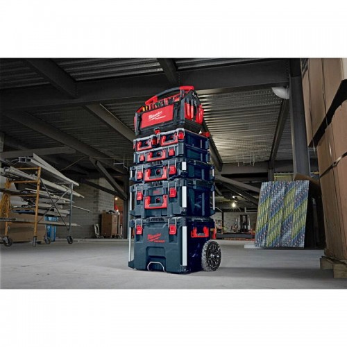 Ящик для инструмента на колесах PACKOUT MILWAUKEE TROLLEY BOX (560x410x650мм)