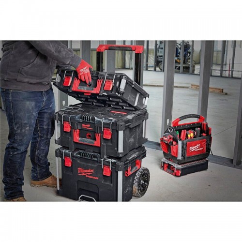 Ящик для инструмента на колесах PACKOUT MILWAUKEE TROLLEY BOX (560x410x650мм)