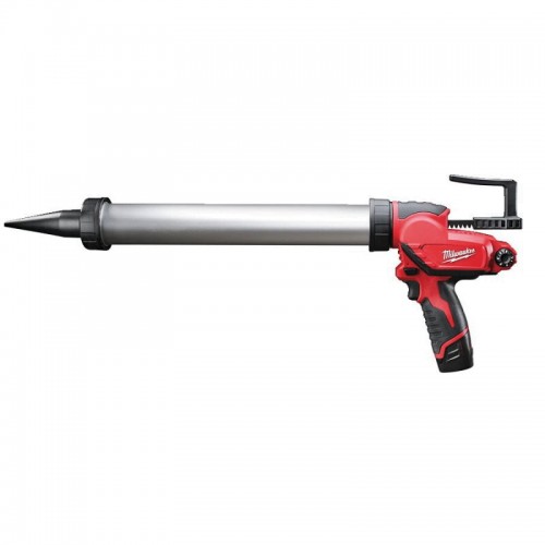 Пистолет для герметика аккумуляторный MILWAUKEE M12 PCG/600A-201B (600мл) (ЗУ+1акк.Х2Ач+сумка)
