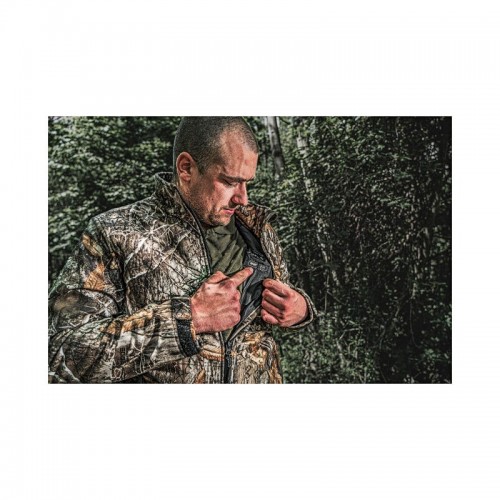 Куртка с подогревом MILWAUKEE, M12 HJCAMO6-201 (L), камуфляжная (размер L) (+ЗУ, 1 аккум.Х 2Ач)