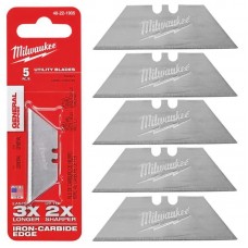 Лезвия сменные трапециевидные MILWAUKEE (5шт)