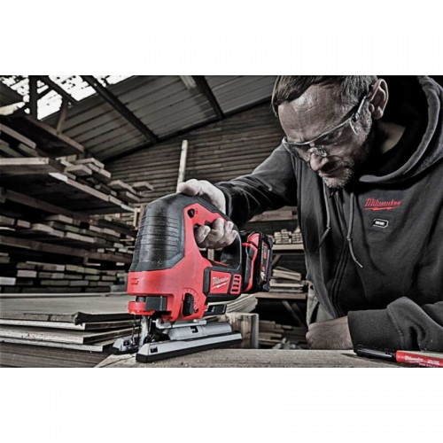 Пила лобзиковая аккумуляторная MILWAUKEE M18 BJS-0 (каркас)
