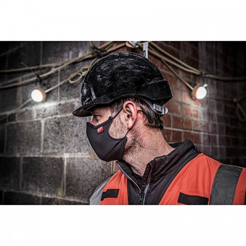 Маска на лицо тканевая MILWAUKEE S/M (3ШТ) 4932478865
