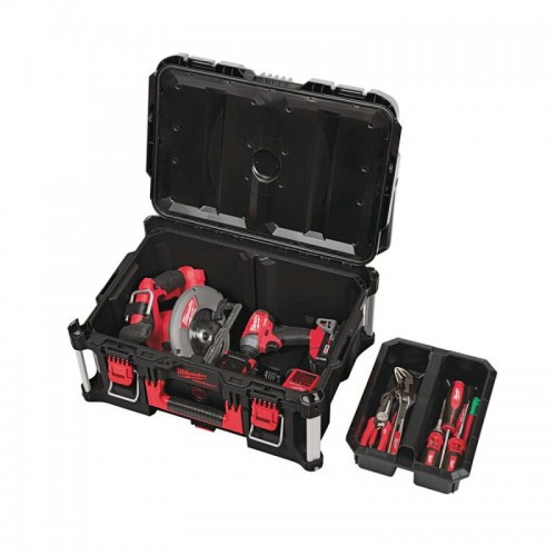 Набор ящиков для инструмента PACKOUT MILWAUKEE, набор №1 (4932464078 / 4932464079 / 4932464080)