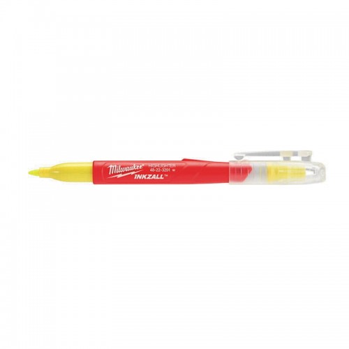 Набір текстмаркерів InkZAll MILWAUKEE, жовтий, (5шт)