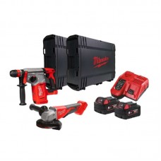 Набор из 2х инструментов аккумуляторных бесщеточных MILWAUKEE M18 BLPP2G-502X