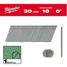 Набор гвоздей для гвоздезабивного инструмента 18G/30мм (5000 шт) MILWAUKEE