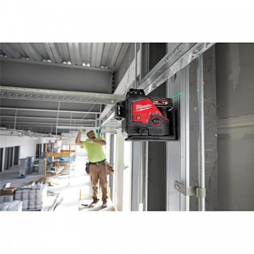 Нивелир лазерный аккумуляторный 3D MILWAUKEE M12 3PL-0C (360˚, зелёный луч)
