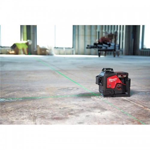 Нивелир лазерный аккумуляторный 3D MILWAUKEE M12 3PL-0C (360˚, зелёный луч)
