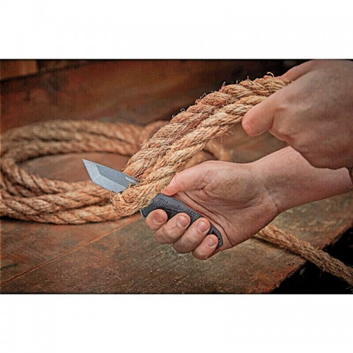 Нож складной  HARDLINE Serrated MILWAUKEE с серейторным лезвием 75мм