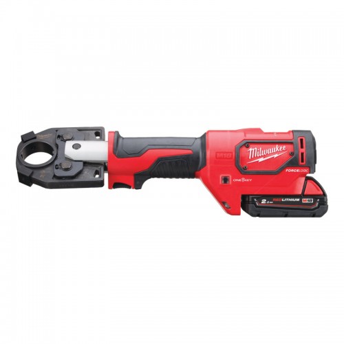 Обжимник гидравлический аккумуляторный для кабелей MILWAUKEE M18 HCCT-201C 53 кН (ЗУ+1Х2Ач+кейс)