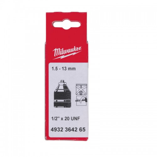 Патрон бесключевой 1,5-13 1/2\"х20 (1 шт) MILWAUKEE, (замена на 4932364267)