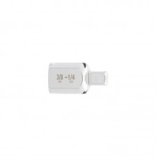 Переходник хромированный для головок MILWAUKEE, з 3/8'' на 1/4''