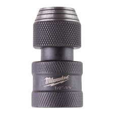 Переходник ShW MILWAUKEE, с квадрата 1/2'' на 1/4'' Hex
