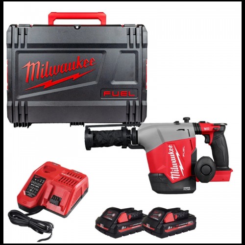 Перфоратор аккумуляторный бесщёточный SDS-PLUS MILWAUKEE M18 FHAFOH16-302X (2,3 Дж)(ЗУ+2Х3Ач+HDкейс)
