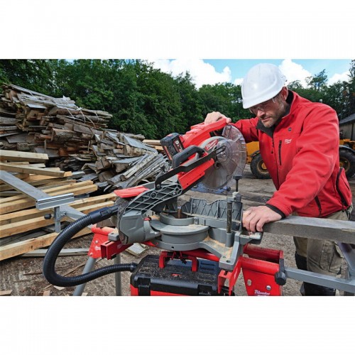 Торцовочная пила аккумуляторная бесщеточная MILWAUKEE M18 FMS254-0, Ø254мм (каркас)