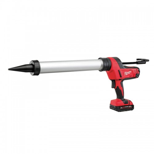 Пистолет для герметика аккумуляторный MILWAUKEE C18 PCG/600T-201B (600мл) (ЗУ+1акк.Х2Ач+сумка)