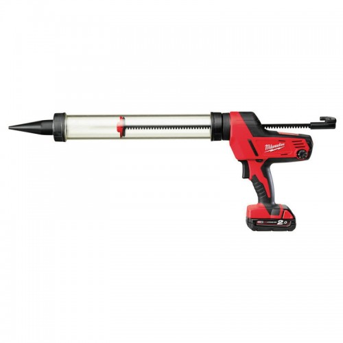 Пистолет для герметика аккумуляторный MILWAUKEE C18 PCG/600A-201B (600мл) (ЗУ+1акк.Х2Ач+сумка)