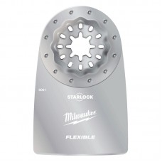Скребок гибкий для мультитула STARLOCK MILWAUKEE, 52x37мм для удаления силикона, клея, краски