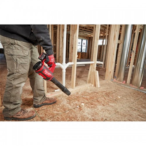 Воздуходувка аккумуляторная бесщёточная MILWAUKEE M12 BBL-0 (каркас)