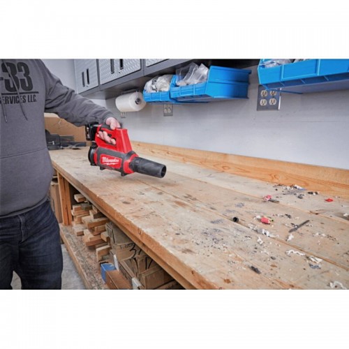 Воздуходувка аккумуляторная бесщёточная MILWAUKEE M12 BBL-0 (каркас)