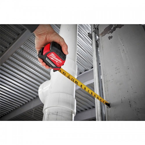 Рулетка магнитная MAGNETIC MILWAUKEE GEN III, 8м/26фт (27мм)