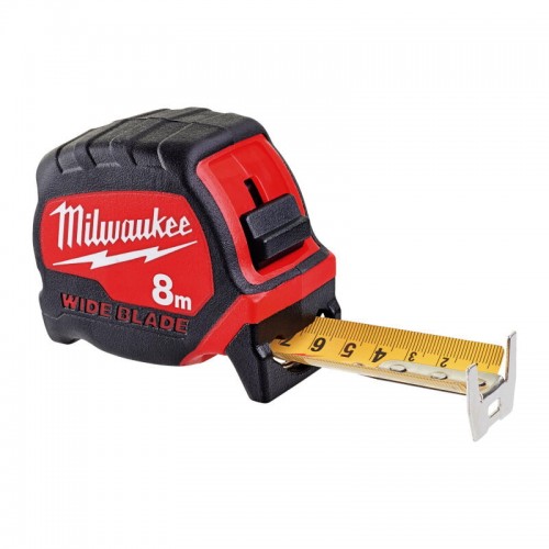 Рулетка MILWAUKEE WIDE BLADE, 8м (33мм)