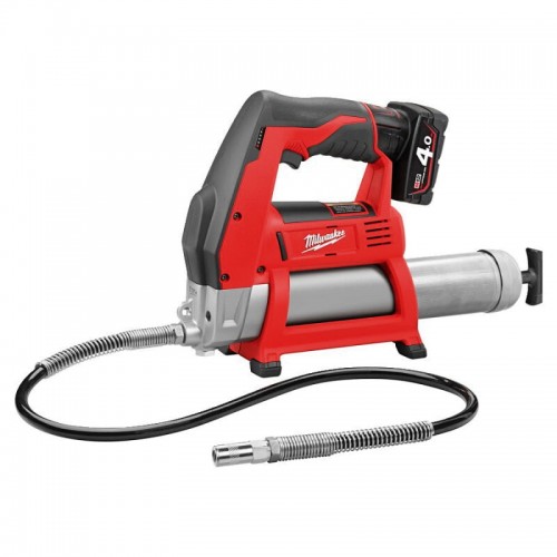Шприц для смазки MILWAUKEE M12 GG-401B (ЗУ+1акк.Х4Ач+сумка)