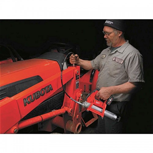 Шприц для смазки MILWAUKEE M12 GG-401B (ЗУ+1акк.Х4Ач+сумка)