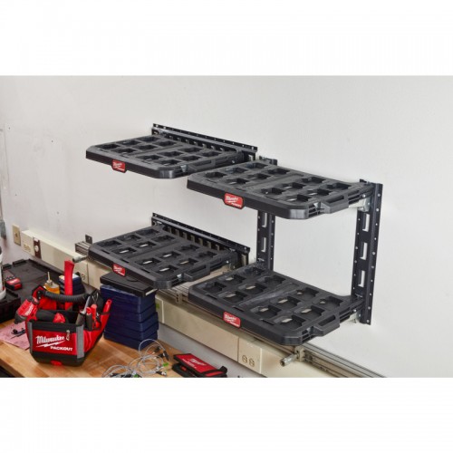 Система стеллажная вертикального крепления E-Track PACKOUT MILWAUKEE
