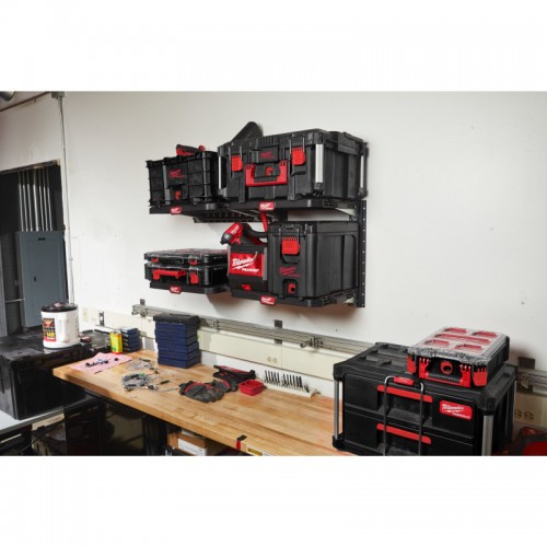 Система стеллажная вертикального крепления E-Track PACKOUT MILWAUKEE